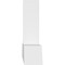 Ekena Millwork Portland Architectural Grade PVC Gable Bracket, 60"W x 15"H x 4"D x 4"F, 6/12 Pitch GBP060X15X0404POR00 - alternate 5